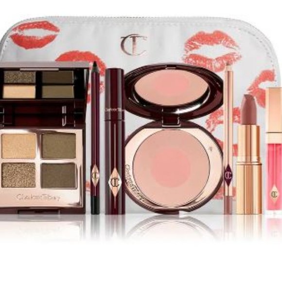 Charlotte Tilbury "The Rebel" Makeup Bag Gift Set Brand in Original Packaging - Picture 1 of 4